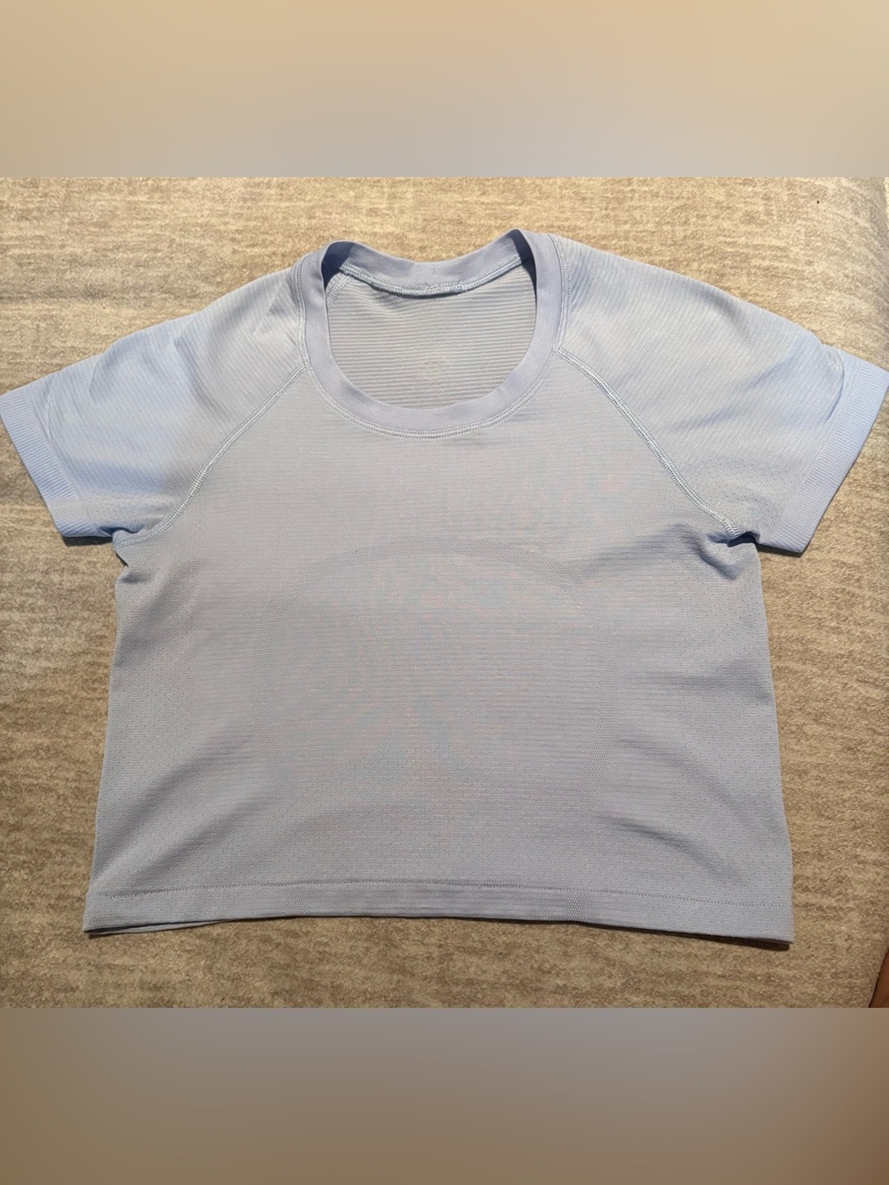 lululemon athletica Light Blue Women's Crop Top